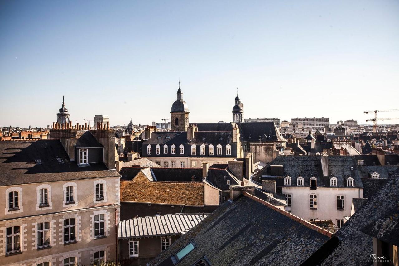 Hotel Des Lices Rennes Bagian luar foto